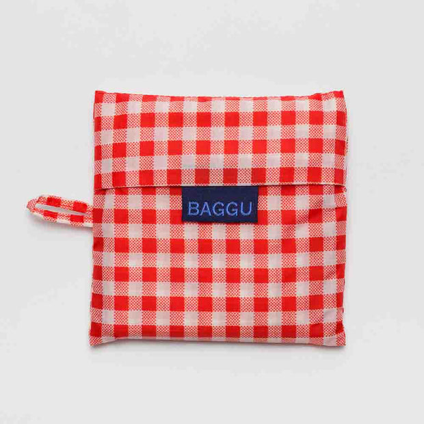 Red Gingham | Reusable Bag | Standard Baggu