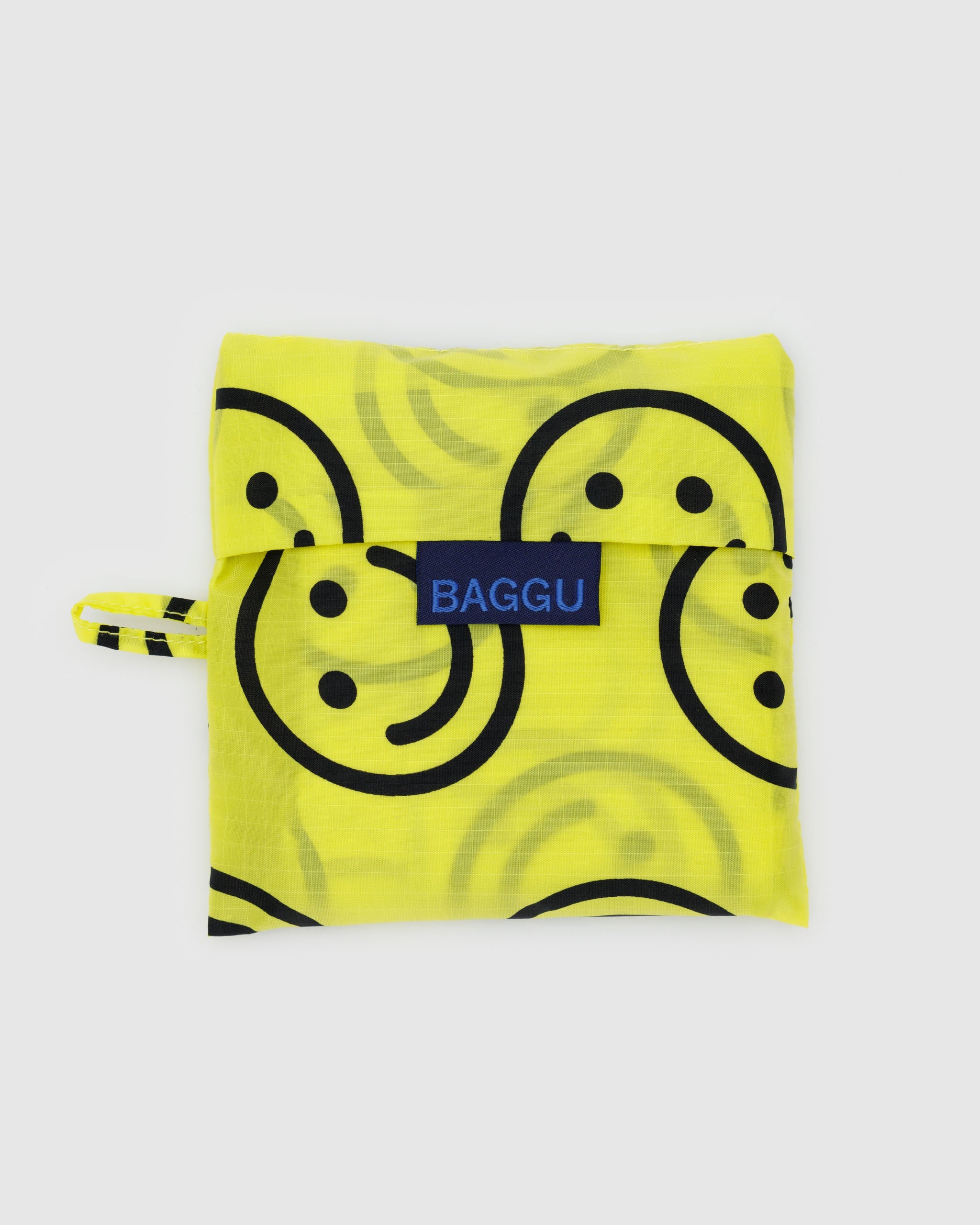 BAGGU | Yellow Happy Standard BAGGU | Shopping Tote Bag