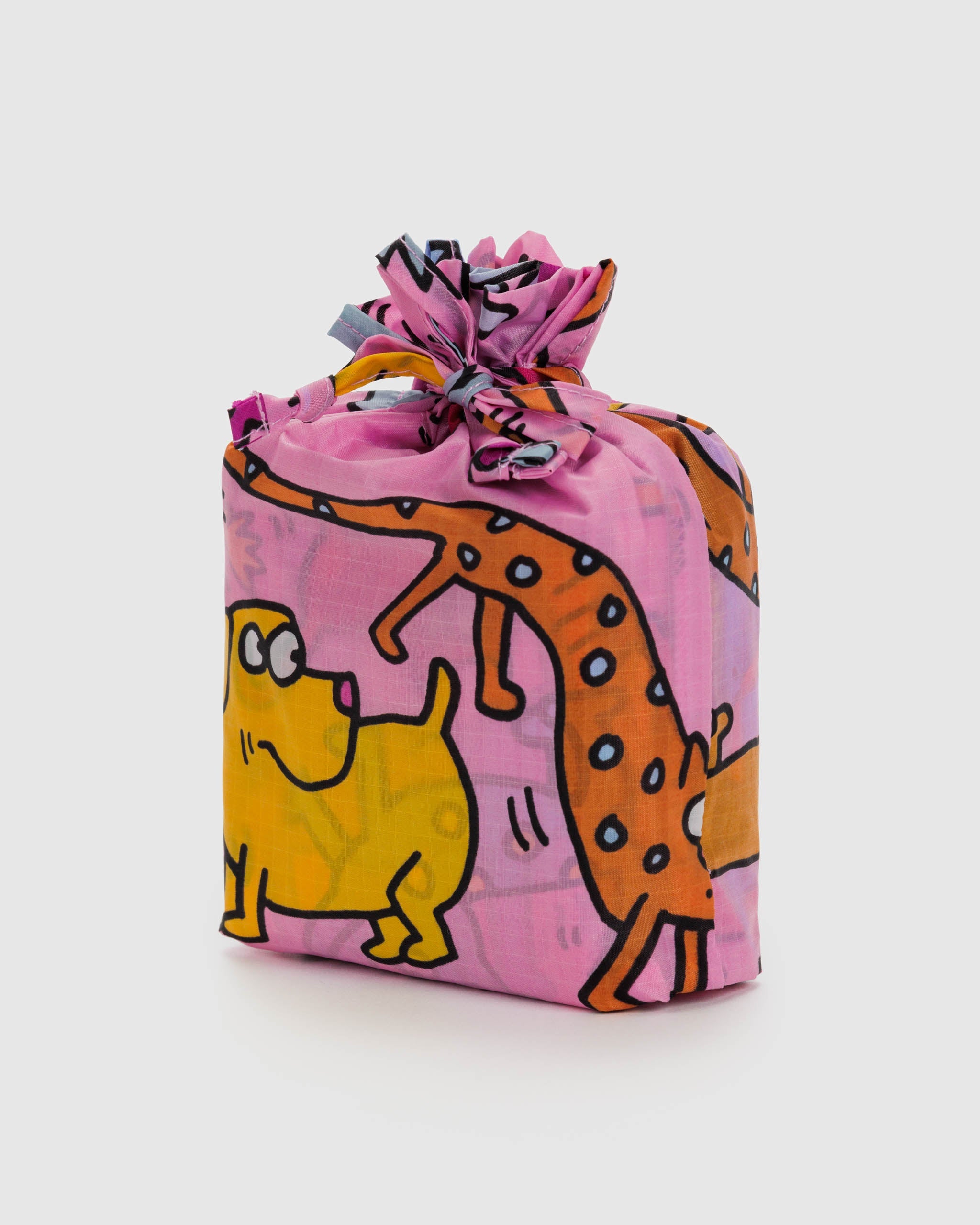 BAGGU | Keith Haring Standard BAGGU Set of 3 | Shopping Tote Bag
