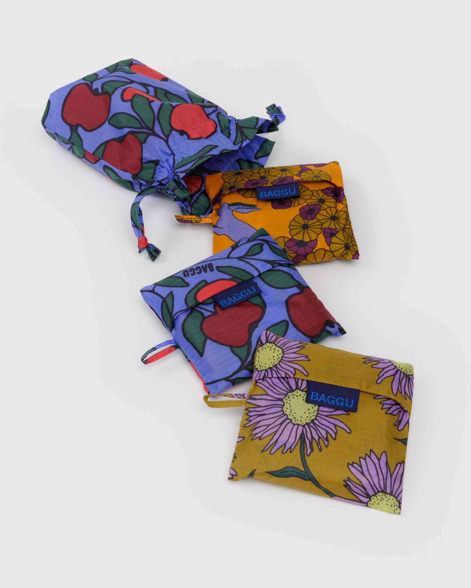 Night Orchard Standard BAGGU Set of 3