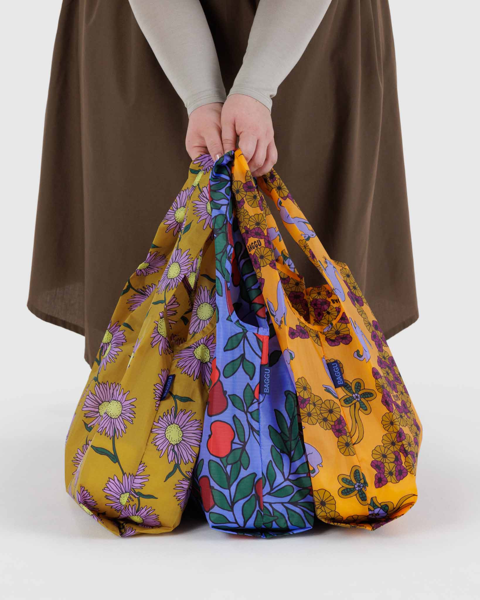 Night Orchard Standard BAGGU Set of 3