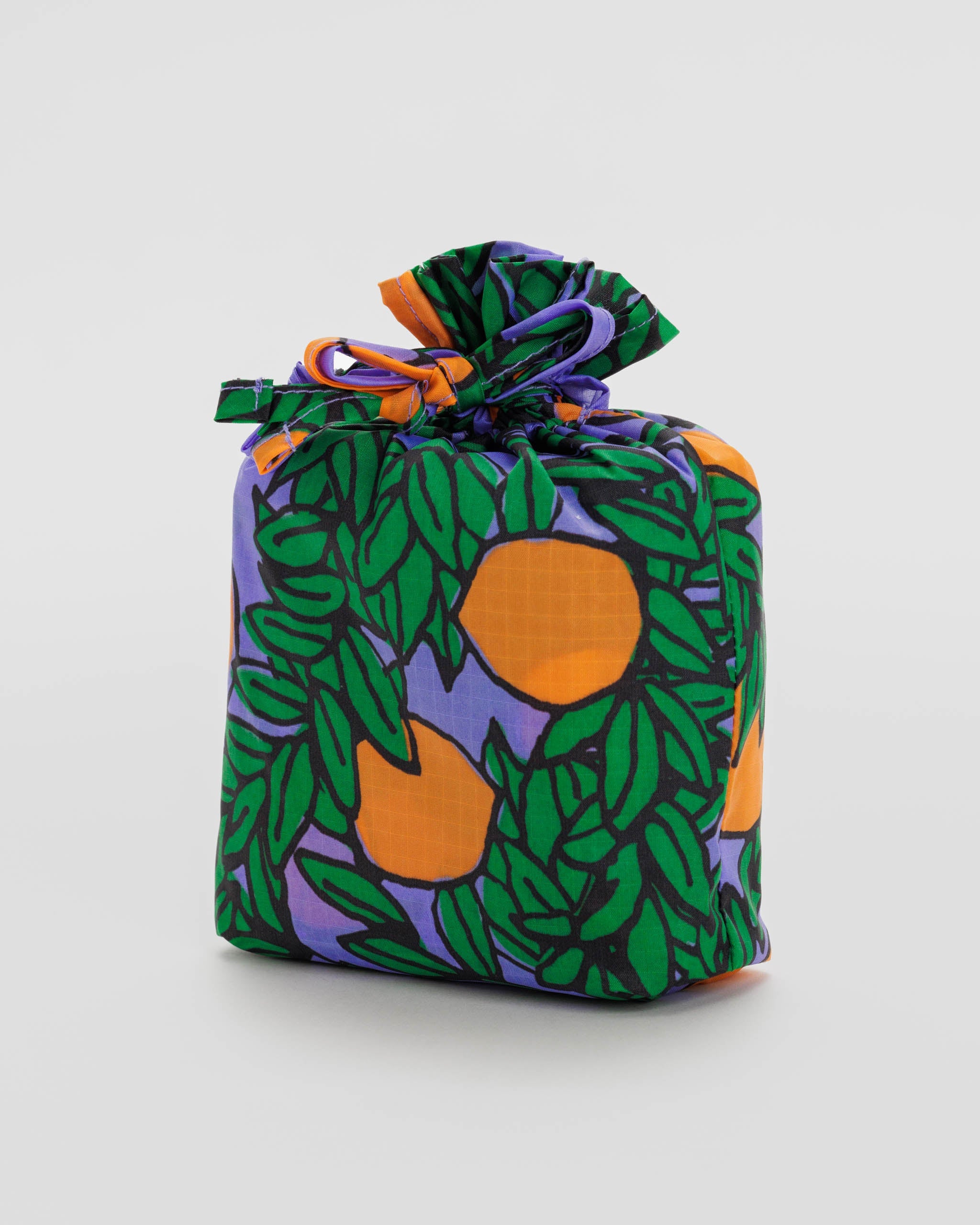 BAGGU | Orange Trees Standard BAGGU Set of 3 | Shopping Tote Bag