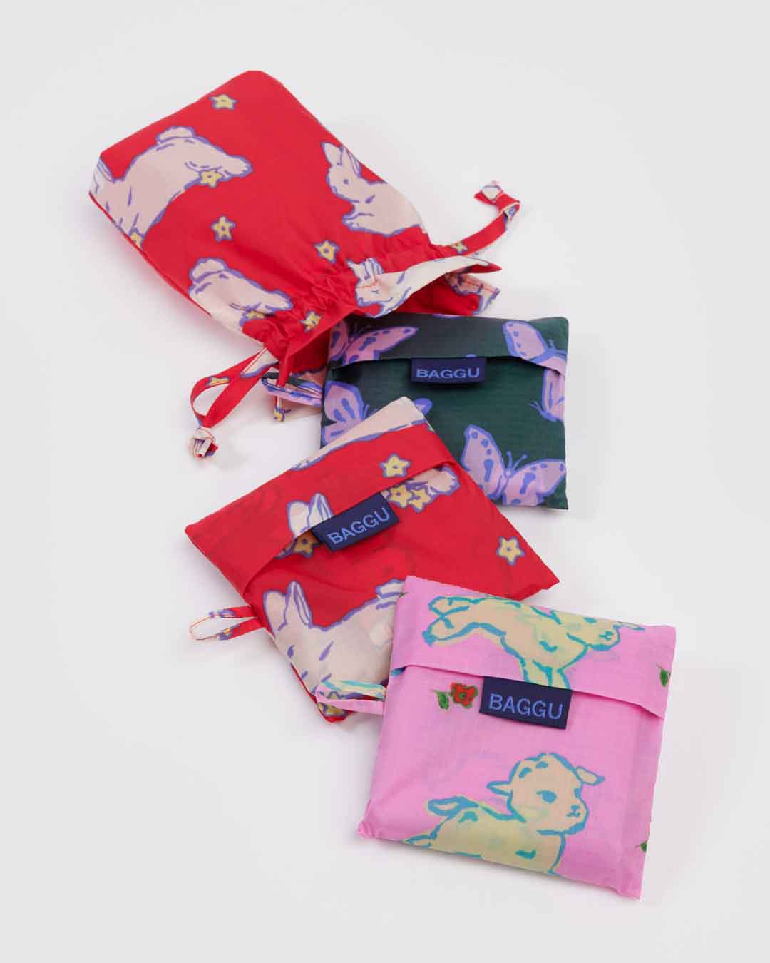 Spring Animals Standard Baggu Set of 3