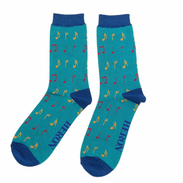 Music (Various Colours) | Men's Socks | Mr Heron