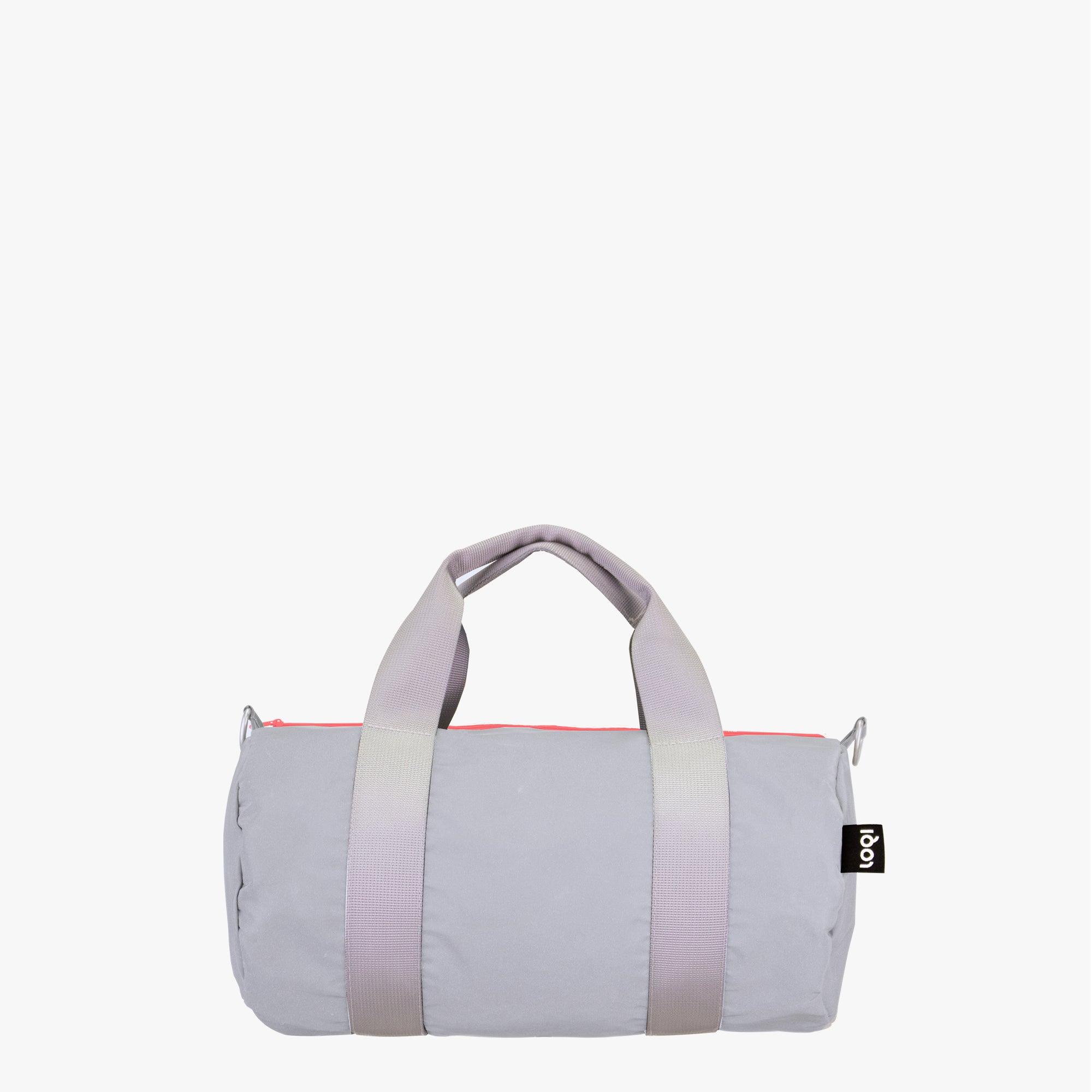 LOQI | REFLECTIVE Neon Dark Orange Mini Weekender Bag | Crossbody Bag