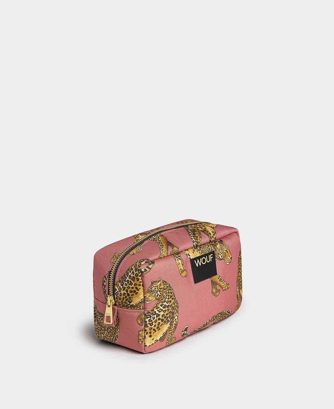 Blush Leopard Toiletry Bag WOUF | WOUF | Toiletry + Washbag