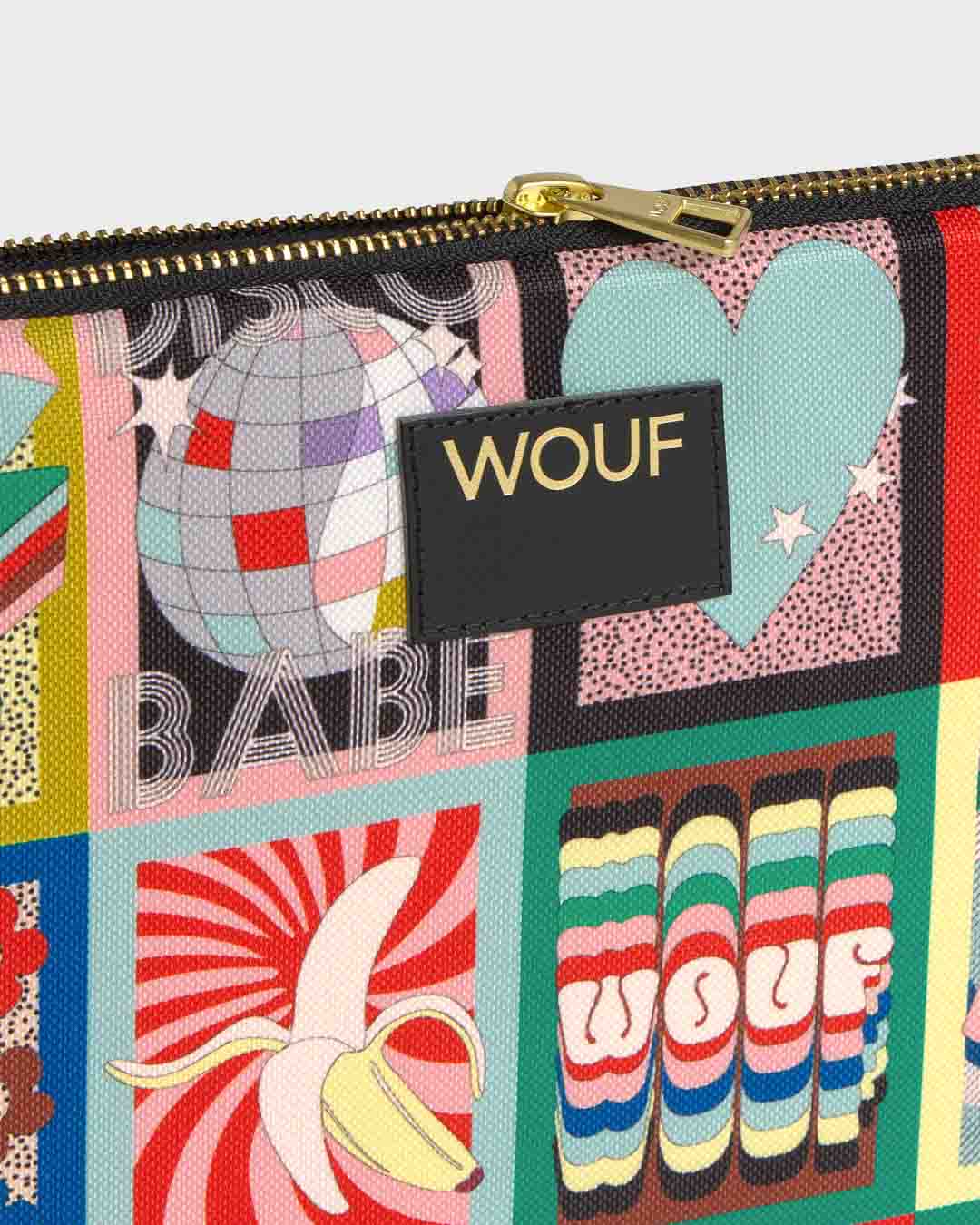 Discobabe Laptop Sleeve 13" & 14" WOUF