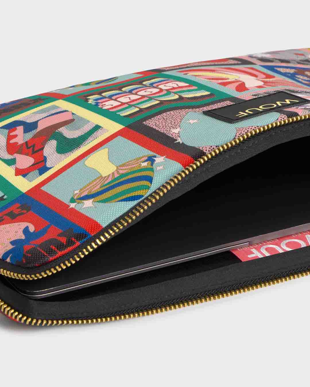 Discobabe Laptop Sleeve 15" & 16" | WOUF | Laptop + Tablet Sleeves