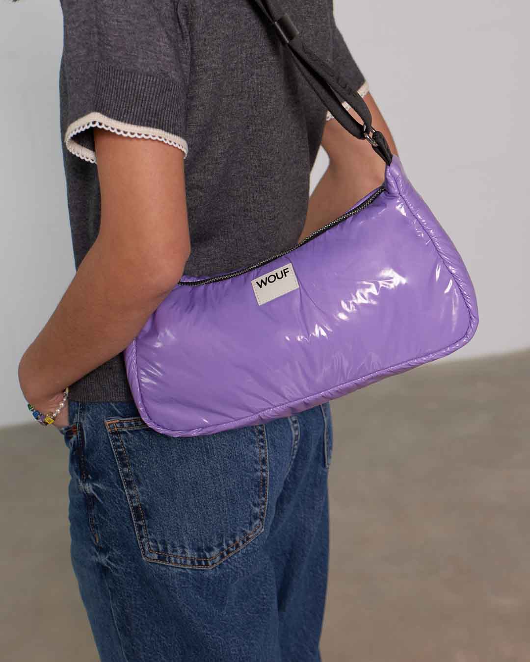 Lavender Shoulder Bag WOUF