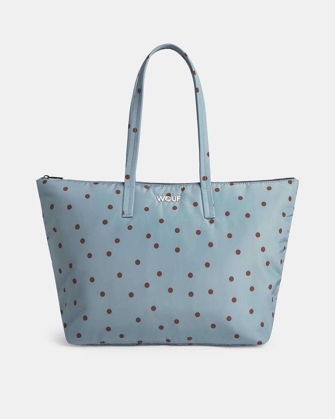 Polka Shopper Tote Bag WOUF
