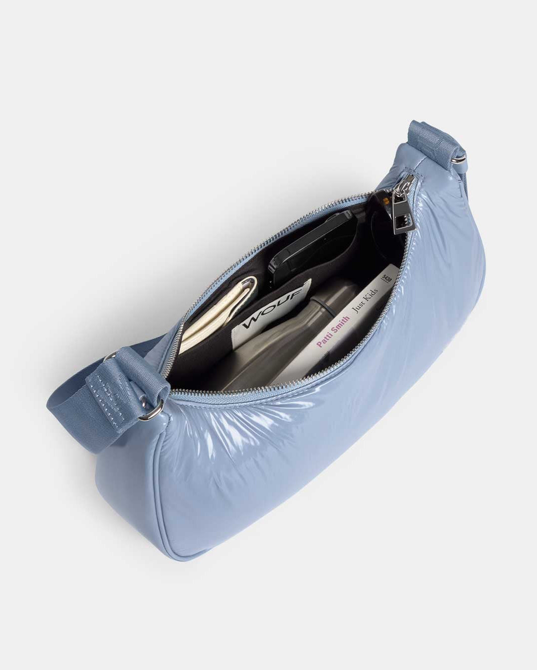 Steel Crossbody Bag