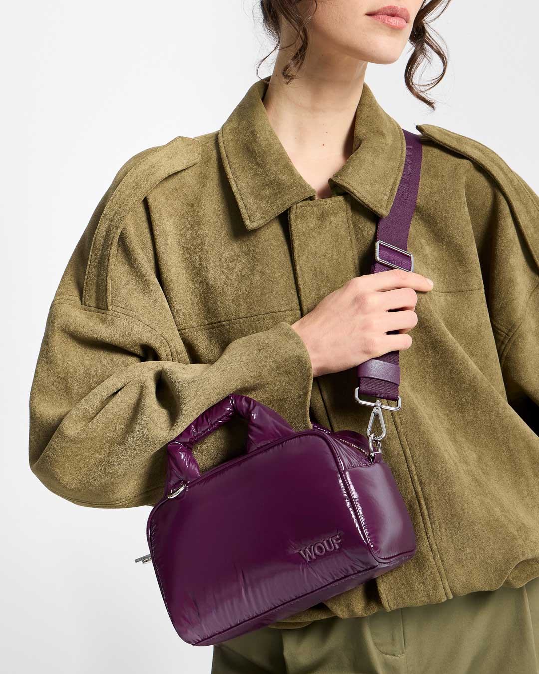 Plum Bowling Bag WOUF