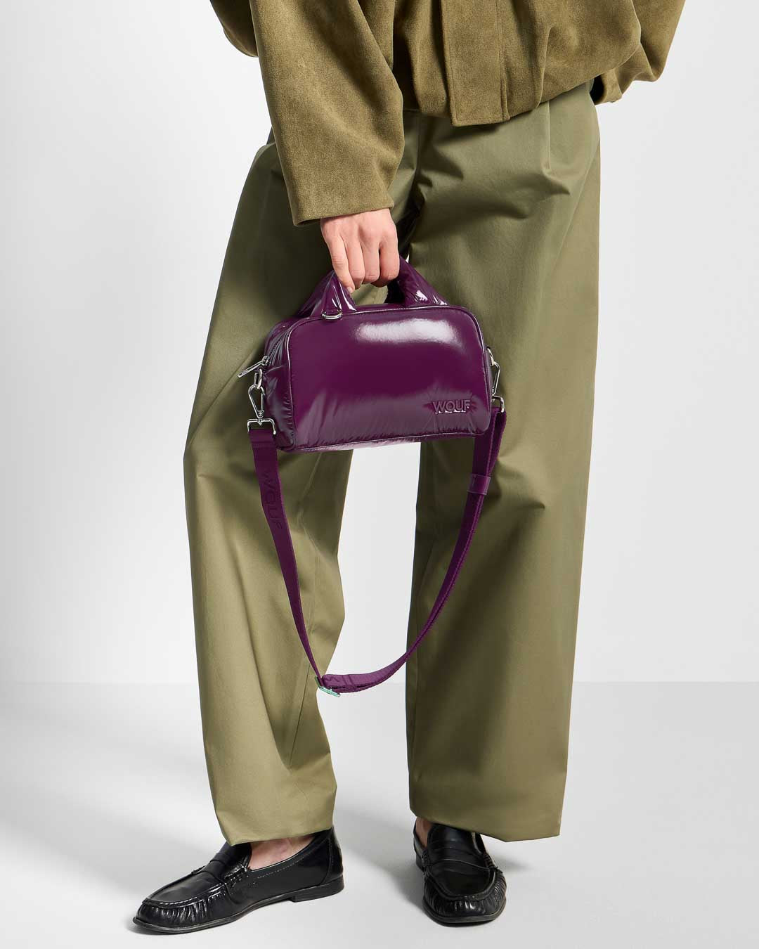 Plum Bowling Bag WOUF
