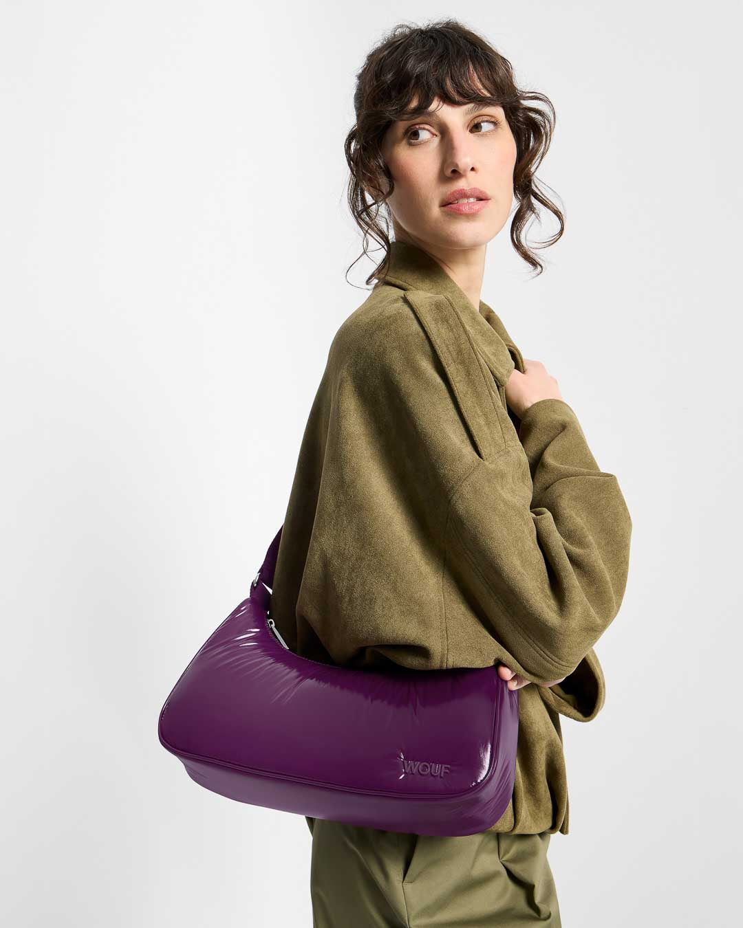 Plum Crossbody Bag