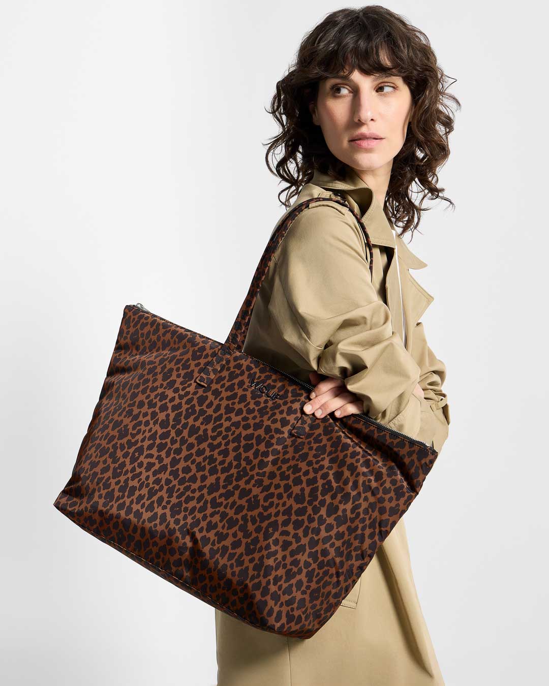 Leo Shopper Tote Bag WOUF
