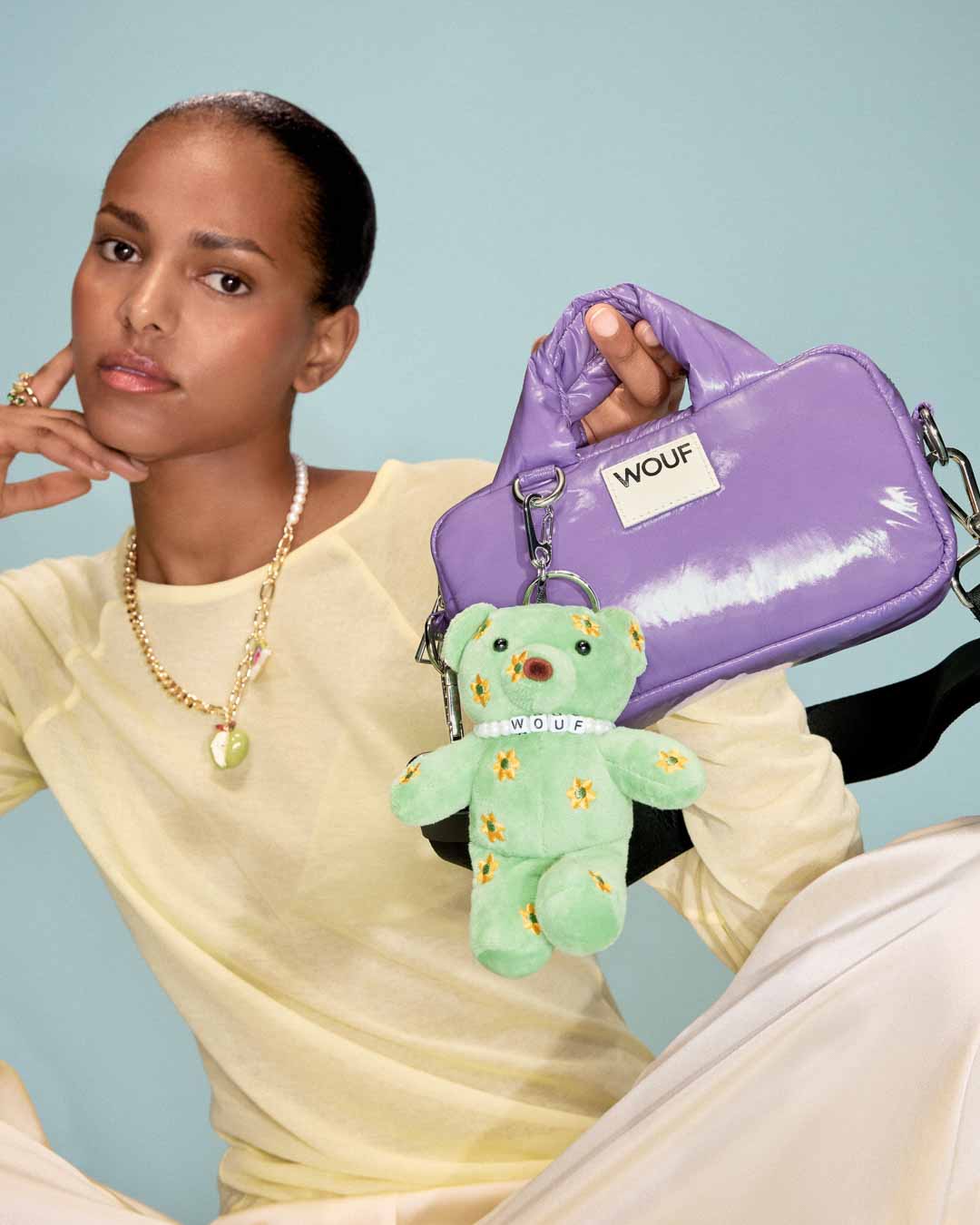 Lavender Bowling Bag WOUF