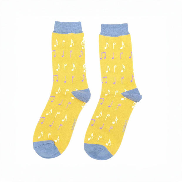 Music (Various Colours) | Women's Socks | Miss Sparrow