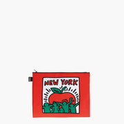 Keith Haring (Untitled, Andy Mouse, New York) | Zip Pockets | LOQI