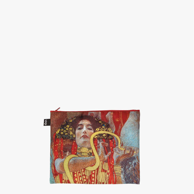 Gustav Klimt (The Kiss, Hygieia, The Knight) | Recycled Zip Pockets | LOQI