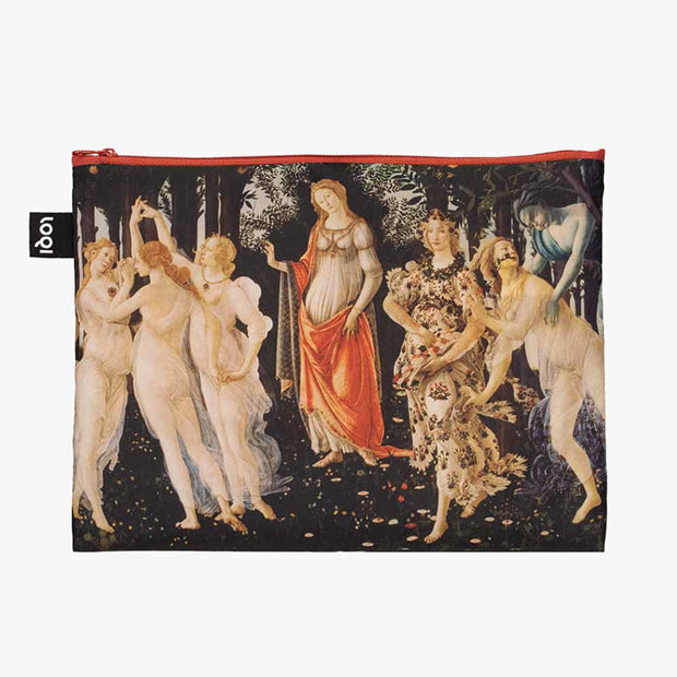 Sandro Botticelli (Venus and Primavera) | Recycled Zip Pockets | LOQI