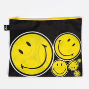 Smiley Spiral, Dots, Spots | Recycled Zip Pockets | LOQI