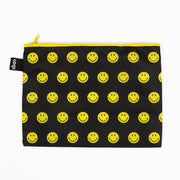 Smiley Spiral, Dots, Spots | Recycled Zip Pockets | LOQI