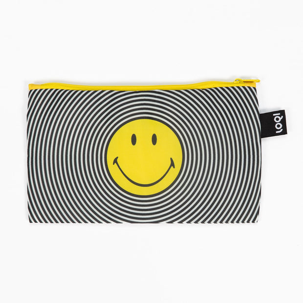 Smiley Spiral, Dots, Spots | Recycled Zip Pockets | LOQI