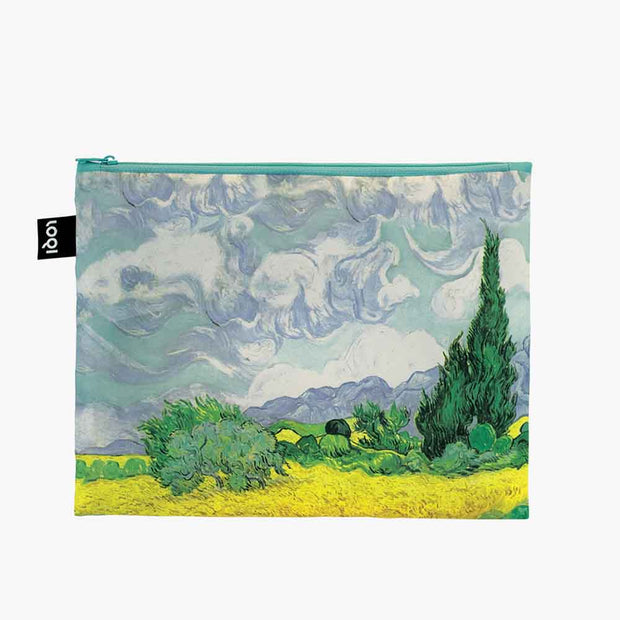 VAN GOGH (STARRY NIGHT, WHEATFIELD + IRISES) | ZIP POCKETS | LOQI