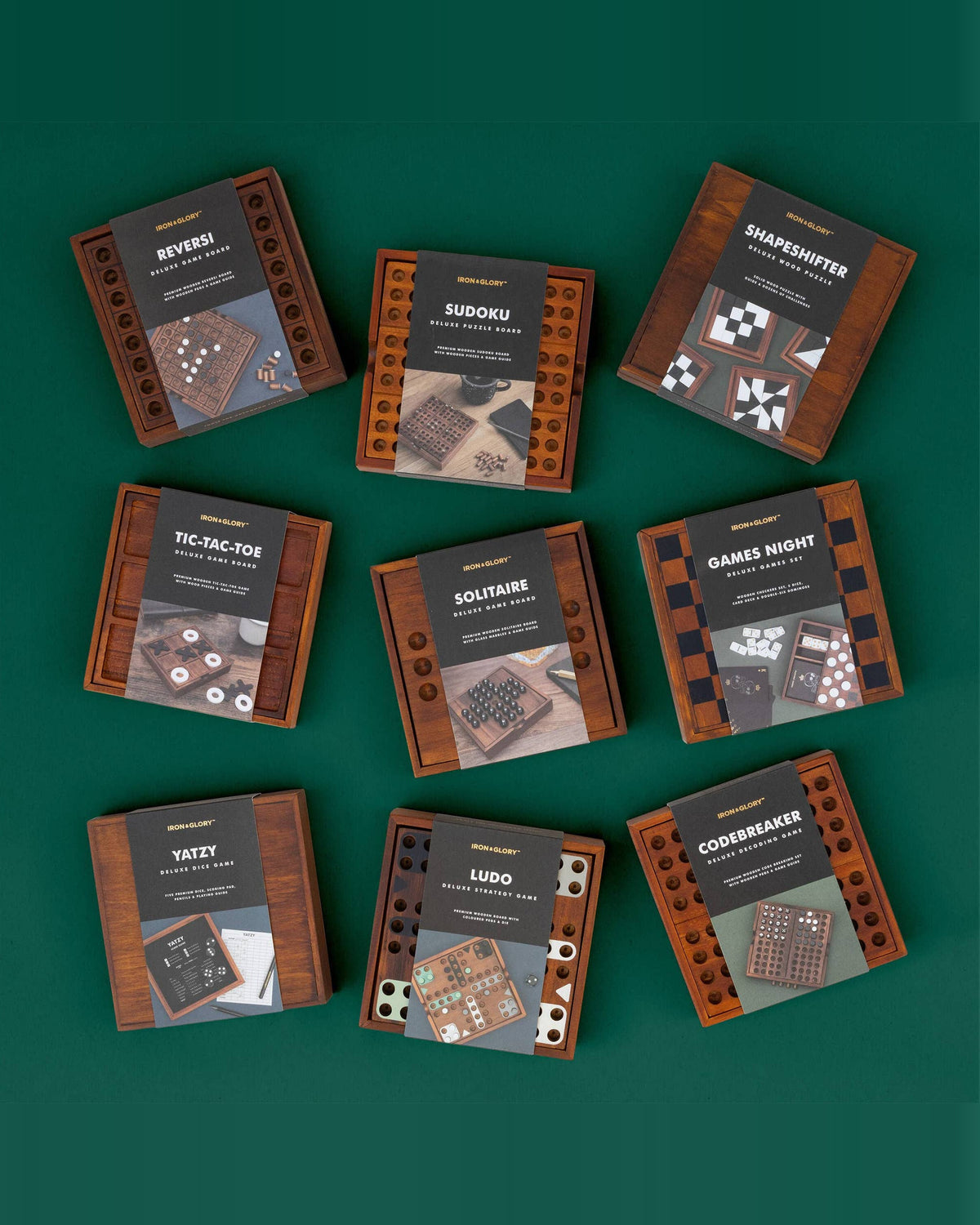Iron & Glory Wooden Games Compendium