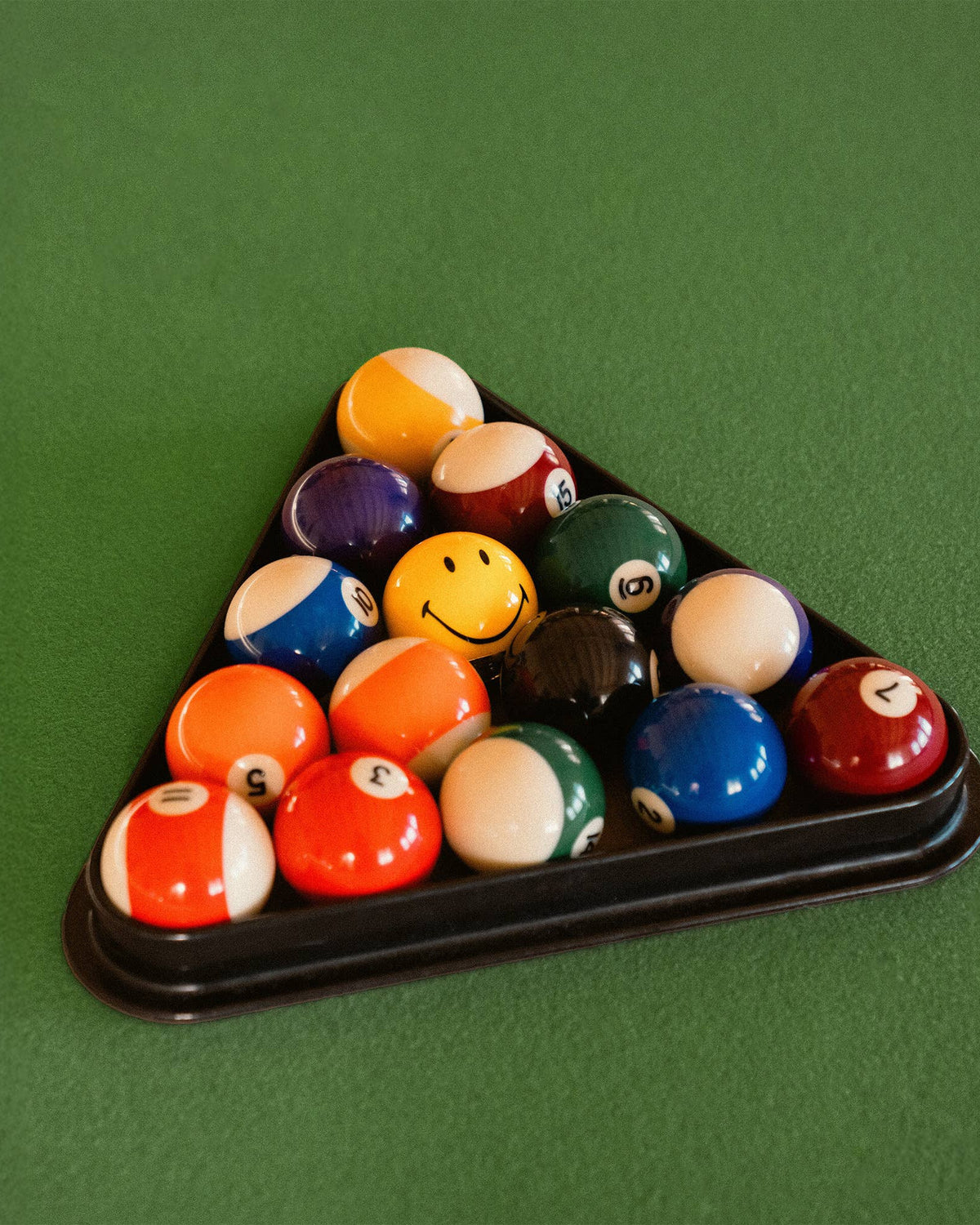 Smiley Pool Ball Bottle Opener