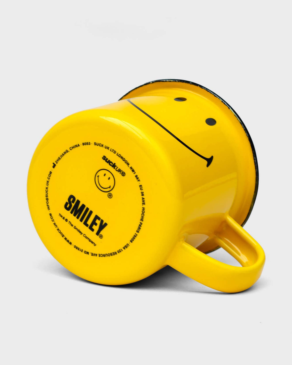 Smiley Enamel Mug