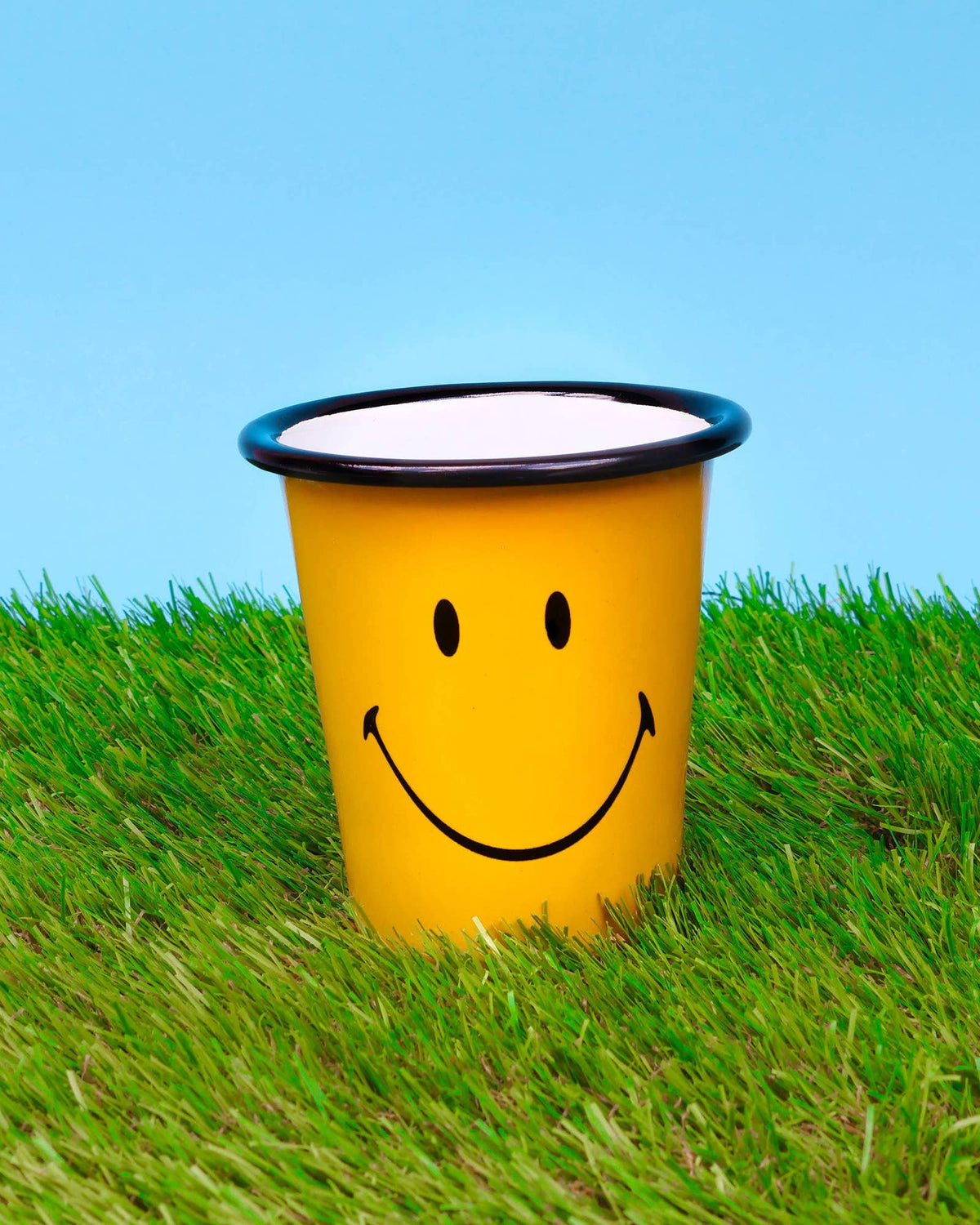 Smiley Enamel Tumbler