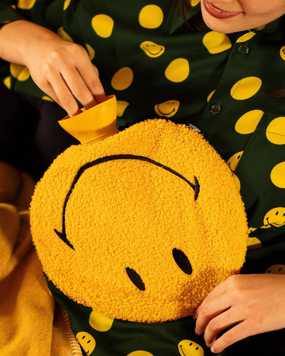 Smiley Hot Water Bottle