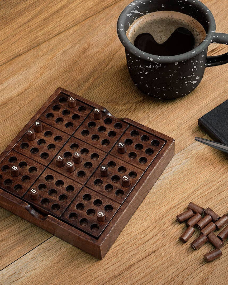 Iron & Glory Wooden Sudoku Puzzle