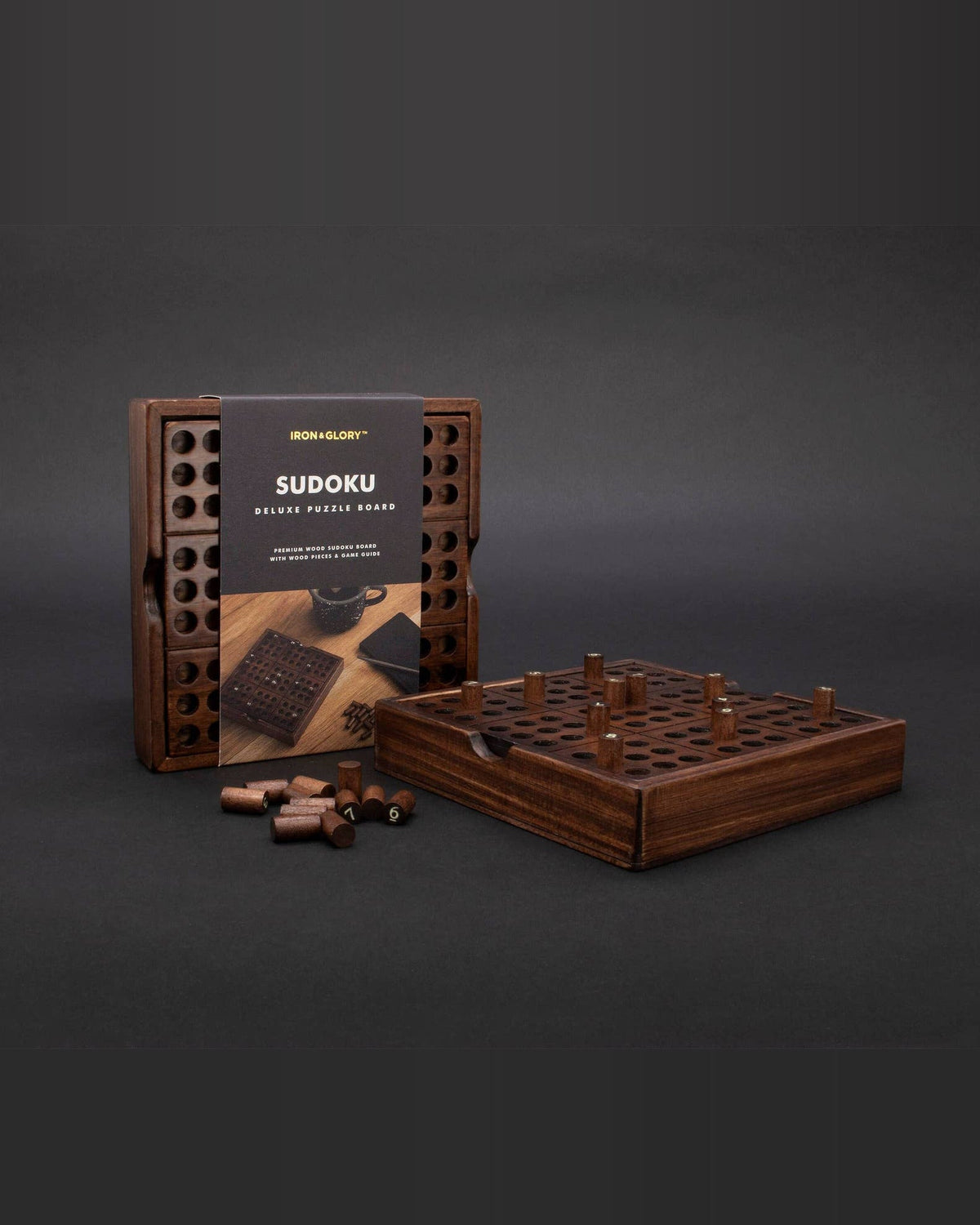 Iron & Glory Wooden Sudoku Puzzle