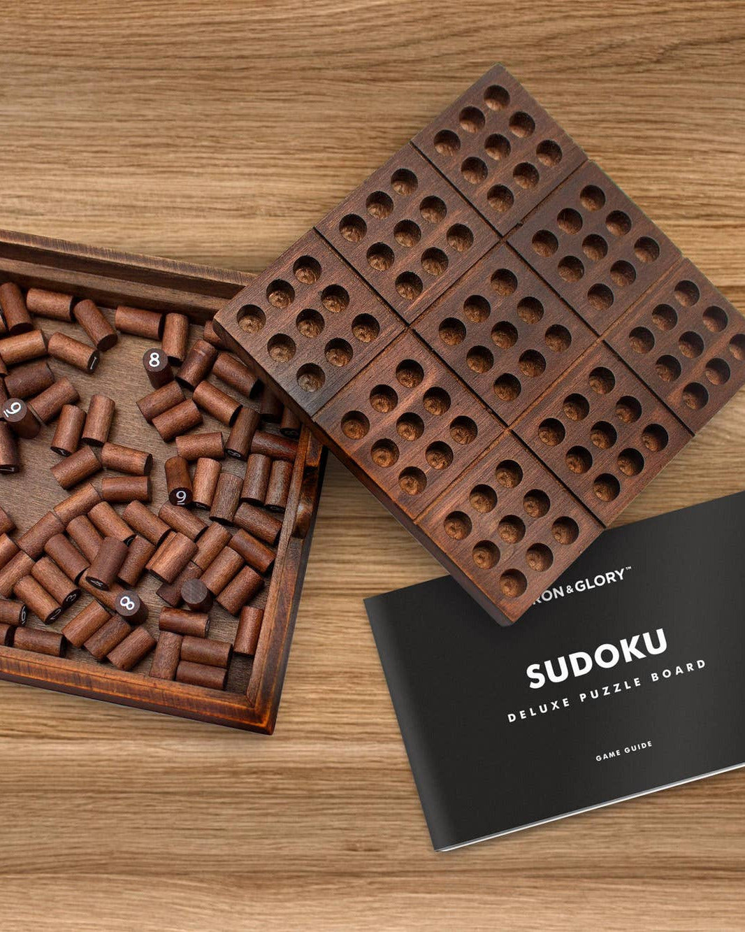 Iron & Glory Wooden Sudoku Puzzle
