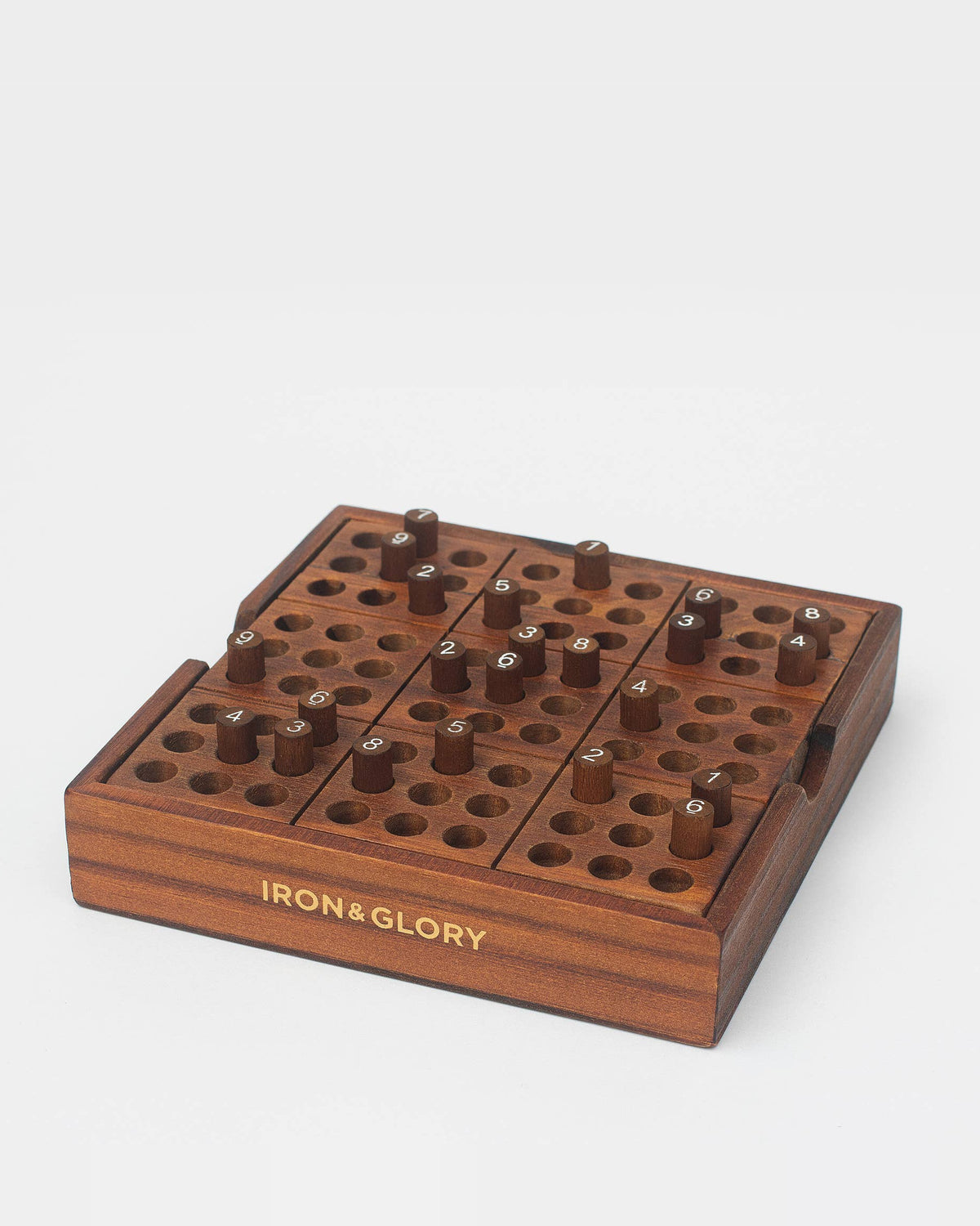 Iron & Glory Wooden Sudoku Puzzle