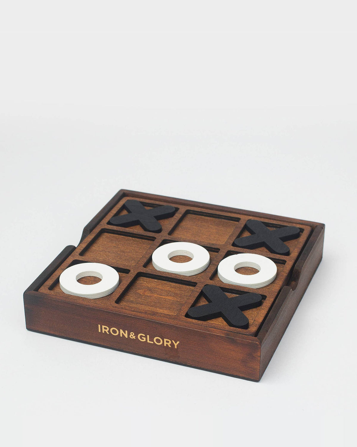 Iron & Glory Wooden Noughts & Crosses