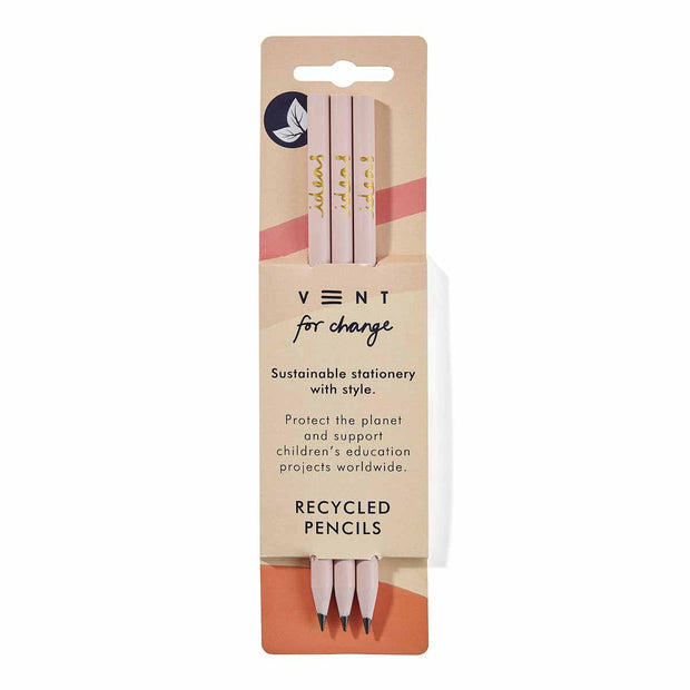 Recycled Carnation Pink Pencils - Ideas