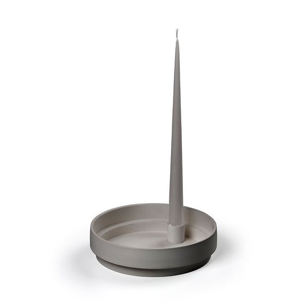 Aery Living Orbital Step Candle Holder - (White, Grey or Charcoal)
