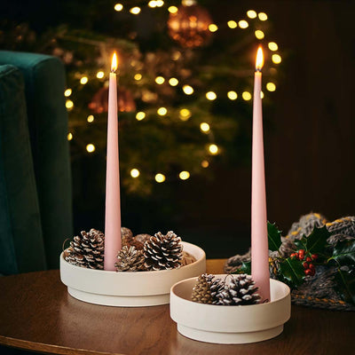 Aery Living Orbital Step Candle Holder - (White, Grey or Charcoal)
