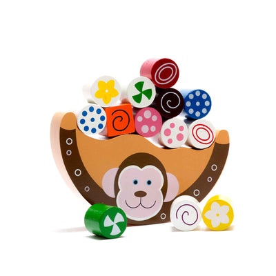 Monkey Traditional Wooden Balancing Toy