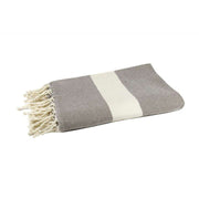 Taupe Luxury Fouta Towel  - Recycled Cotton