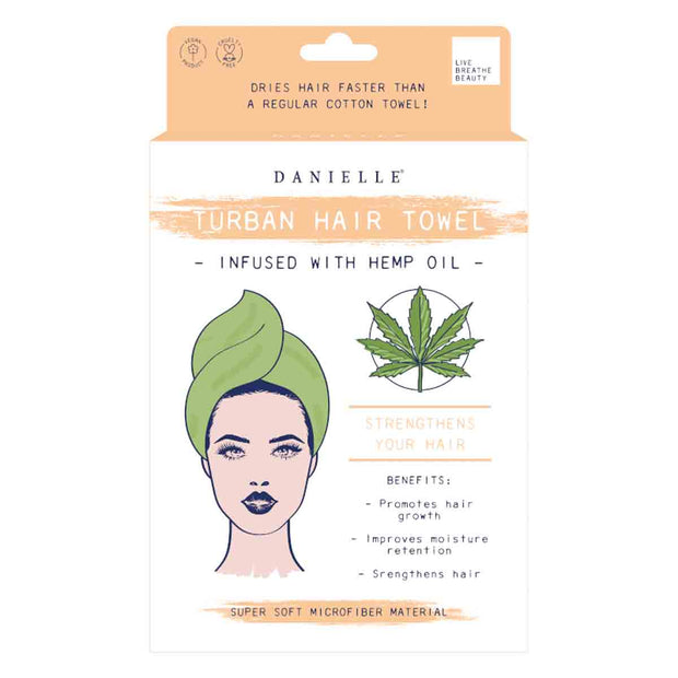 Hemp Oil Infused Hair Turban