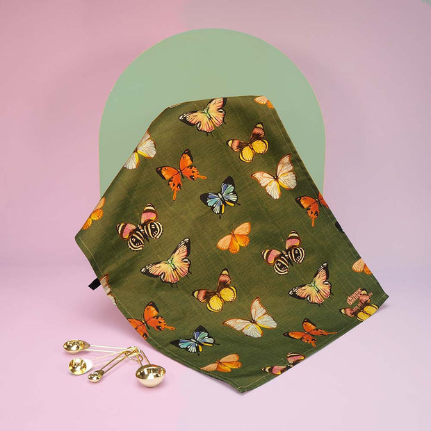 Delicate Butterflies Tea Towel | Eleanor Bowmer