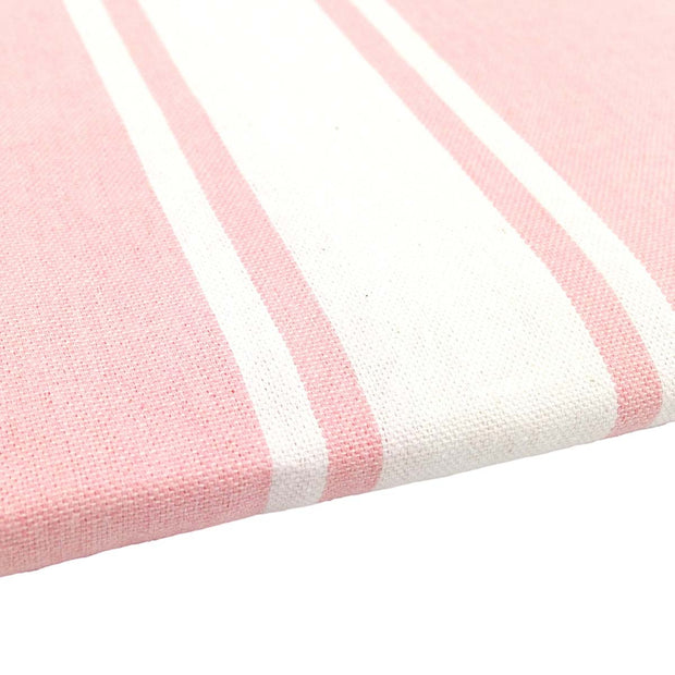 Pink flatweave Fouta