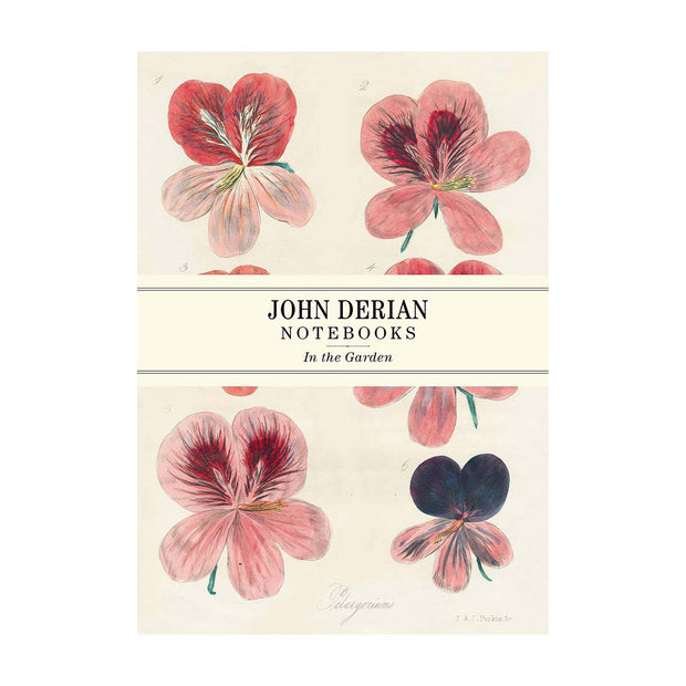 John Derian Notebooks - In The Garden (Three Pack)