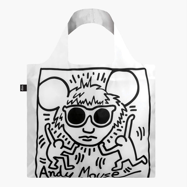 Keith Haring Andy Mouse | Reusable Bag | LOQI