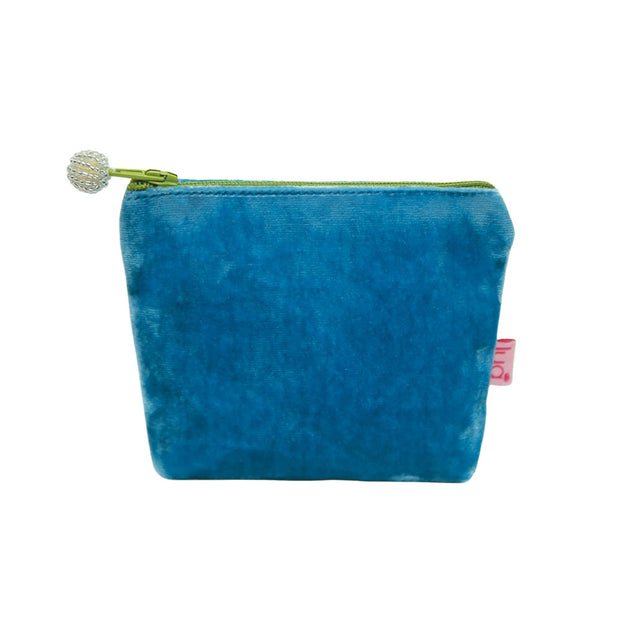 Velvet Mini Purse (Olive, Pink or Blue)