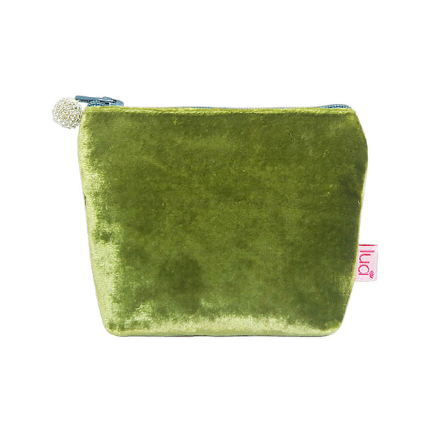 Velvet Mini Purse (Olive, Pink or Blue)